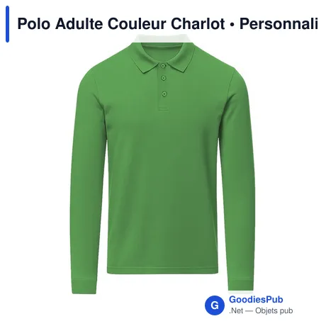 Polo Adulte Couleur Charlot