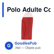 Polo Adulte Couleur Charlot - Miniature 10