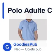 Polo Adulte Couleur "keya" MPS180 - Miniature 2