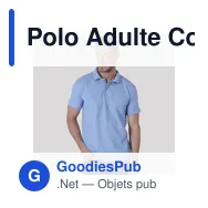 Polo Adulte Couleur "keya" MPS180 - Miniature 12