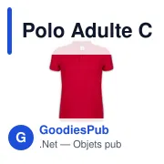 Polo Adulte Couleur "keya" MPS180 - Miniature 3