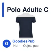 Polo Adulte Couleur "keya" MPS180 - Miniature 6