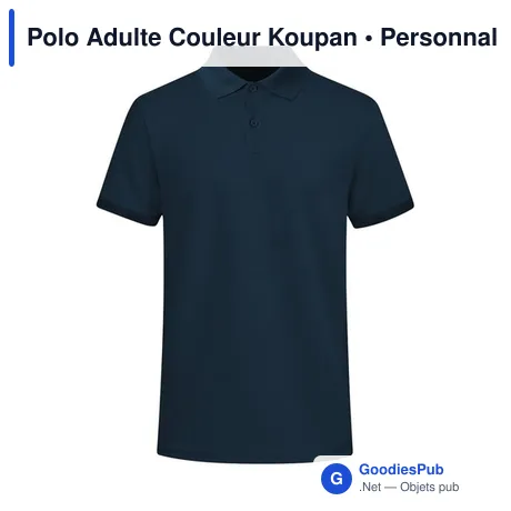 Polo Adulte Couleur Koupan