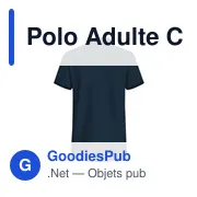 Polo Adulte Couleur Koupan - Miniature 3
