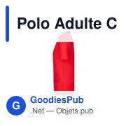 Polo personnalisé gris pour entreprise avec logo - Miniature 4