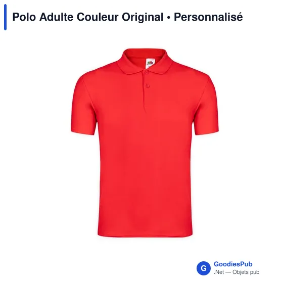 Polo personnalisé gris pour entreprise avec logo - Image 8
