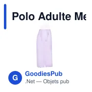 Polo Adulte Ment - Miniature 10