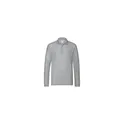 Variante vert foncé - Polo personnalisé pour entreprise avec logo - modèle Premium Long Sleeve