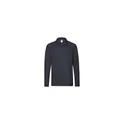 Variante bleu marine - Polo personnalisé pour entreprise avec logo - modèle Premium Long Sleeve
