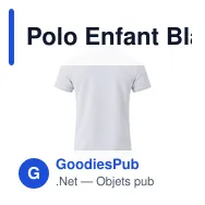 Polo Enfant Blanc Charles - Miniature 4