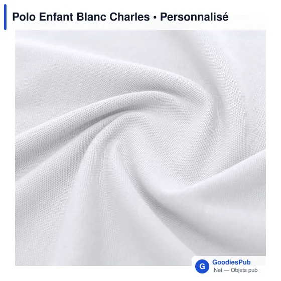 Polo Enfant Blanc Charles - Image 6