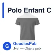 Polo Enfant Couleur Charles - Miniature 1