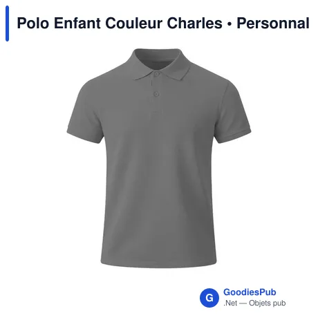 Polo Enfant Couleur Charles