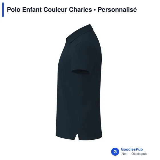 Polo Enfant Couleur Charles - Image 11