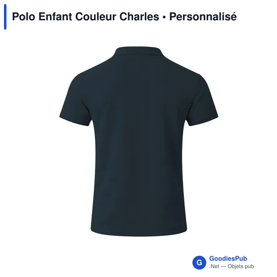 Polo Enfant Couleur Charles - Image 12