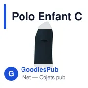 Polo Enfant Couleur Charles - Miniature 3