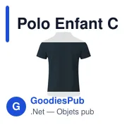 Polo Enfant Couleur Charles - Miniature 4