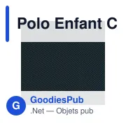 Polo Enfant Couleur Charles - Miniature 5