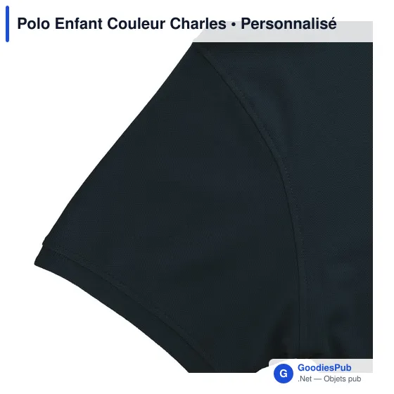 Polo Enfant Couleur Charles - Image 6