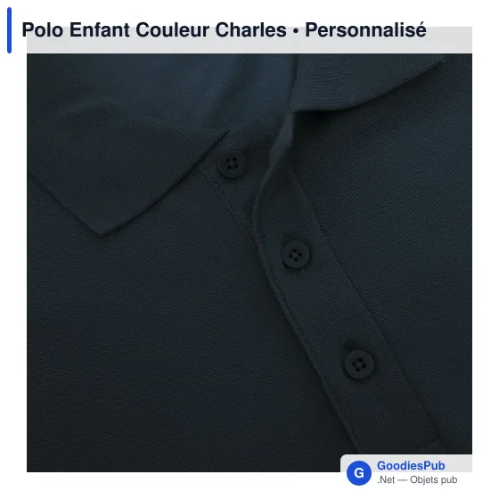 Polo Enfant Couleur Charles - Image 8