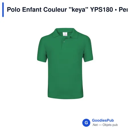 Polo Enfant Couleur "keya" YPS180