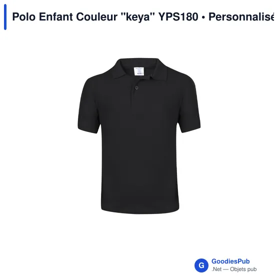 Polo Enfant Couleur "keya" YPS180 - Image 11