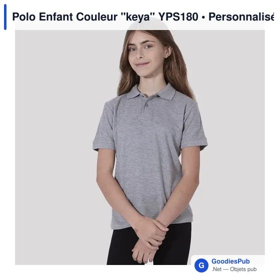 Polo Enfant Couleur "keya" YPS180 - Image 12