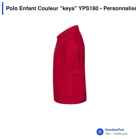 Polo Enfant Couleur "keya" YPS180 - Image 5