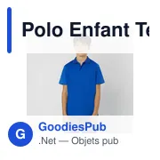 Polo Enfant Tecnic Plus - Miniature 2