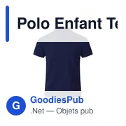 Polo Enfant Tecnic Plus - Miniature 8