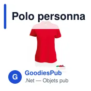 Polo personnalisé pour entreprise avec logo - Fruit of the Loom - Miniature 5