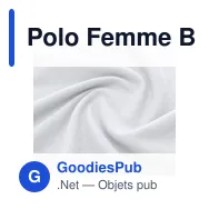 Polo Femme Blanc Charles - Miniature 12