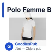 Polo Femme Blanc Charles - Miniature 8