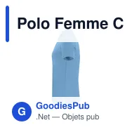 Polo Femme Couleur Charles - Miniature 4