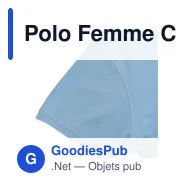Polo Femme Couleur Charles - Miniature 6
