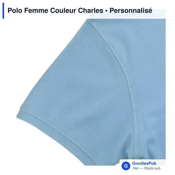 Polo Femme Couleur Charles - Image 6