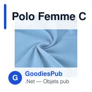 Polo Femme Couleur Charles - Miniature 7