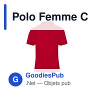 Polo Femme Couleur Charles - Miniature 8