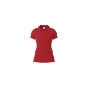 Variante rouge - Polo Femme Couleur Charles