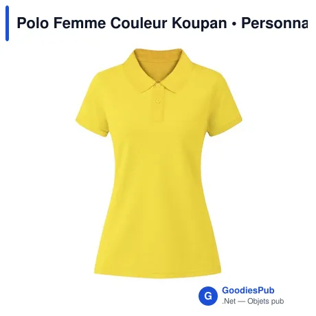 Polo Femme Couleur Koupan