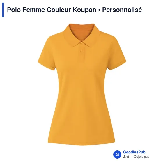 Polo Femme Couleur Koupan - Image 5