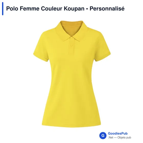 Polo Femme Couleur Koupan - Image 9