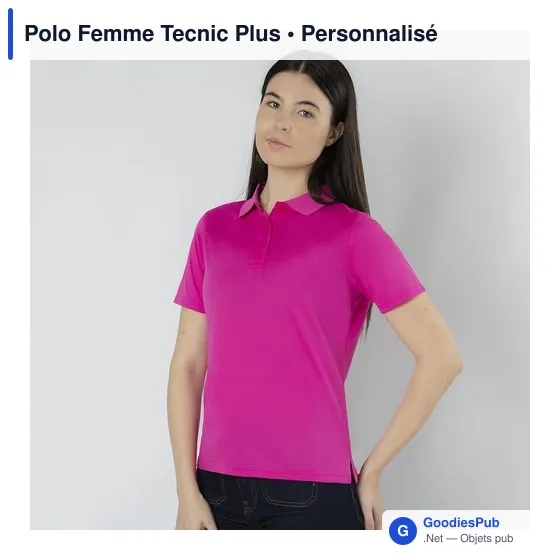 Polo Femme Tecnic Plus - Image 2