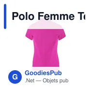 Polo Femme Tecnic Plus - Miniature 3