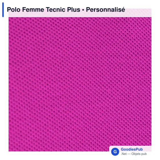 Polo Femme Tecnic Plus - Image 5