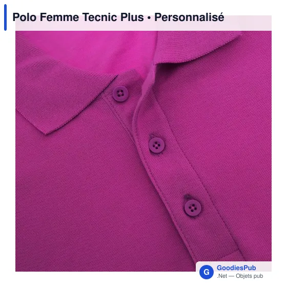Polo Femme Tecnic Plus - Image 6