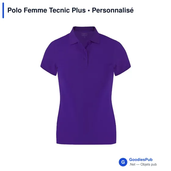 Polo Femme Tecnic Plus - Image 9