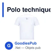 Polo technique personnalisable en polyester avec logo - Barclex - Miniature 12