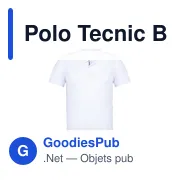 Polo technique personnalisable en polyester avec logo - Barclex - Miniature 6