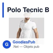 Polo technique personnalisable en polyester avec logo - Barclex - Miniature 8